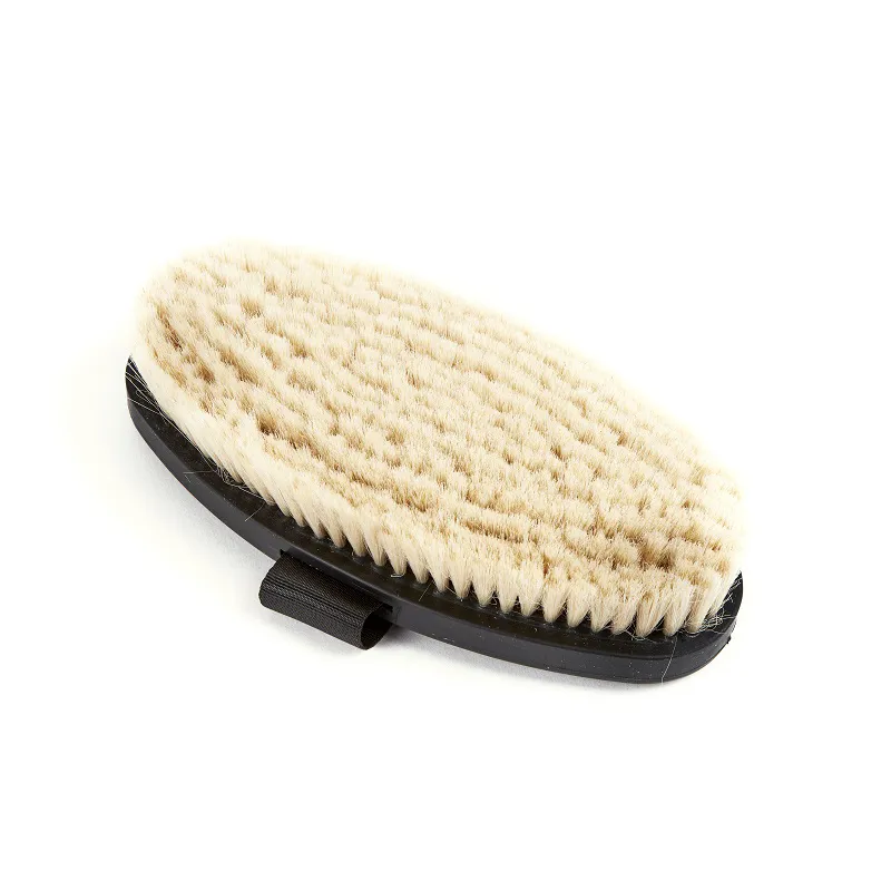 Shires EZI-GROOM Goats Hair Body Brush in Forest-1